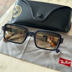 Ray Ban RB2189 Benji Unisex Rectangular Sunglasses